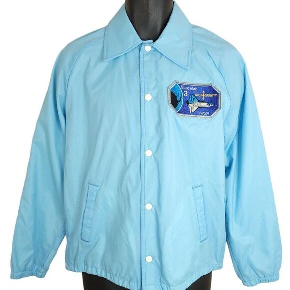 NASA Spacelab 3 Team Jacket Vintage 80s 1985 Challenger Shuttle Mission - Picture 2 of 6